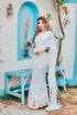 White Festive Saree ll